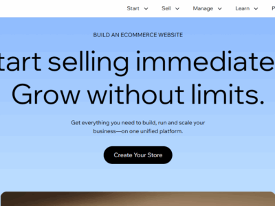 Wix Commerce