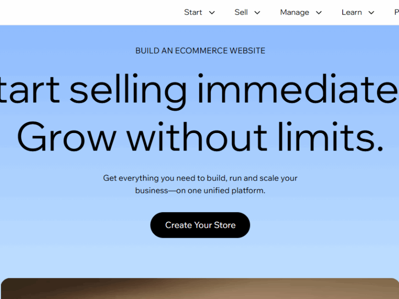 Wix Commerce
